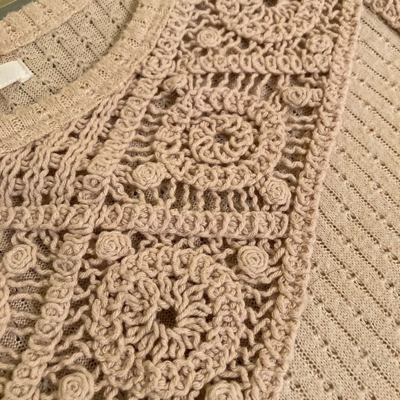 Maurice’s ivory color  lightweight sweater size large - Picture 3 of 13